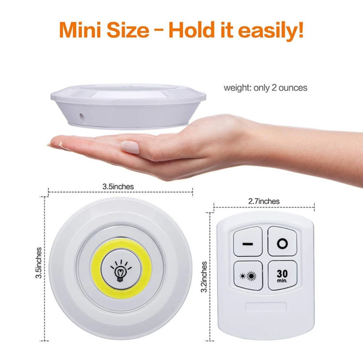چراغ زیر کابینتی ریموت دار مهتابی