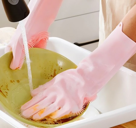 دستکش سیلیکونی اسکاچ دار