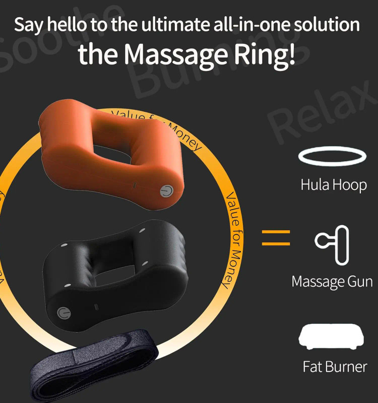 مینی ماساژور چندکاره MINI FITNESS ELECTRIC FASCIA RING