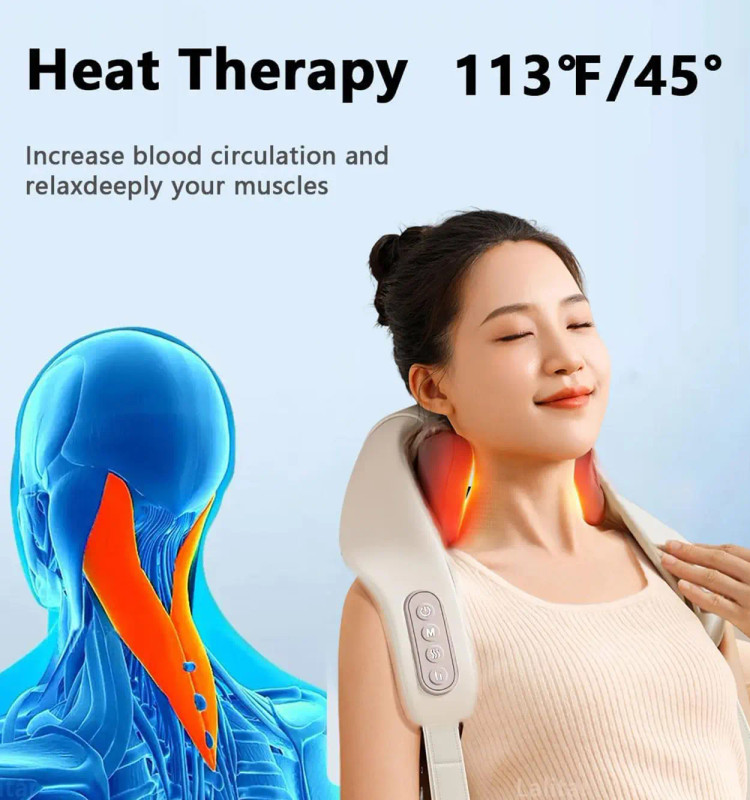 ماساژور گردن و شانه و کتف خرچنگی Neck Massager