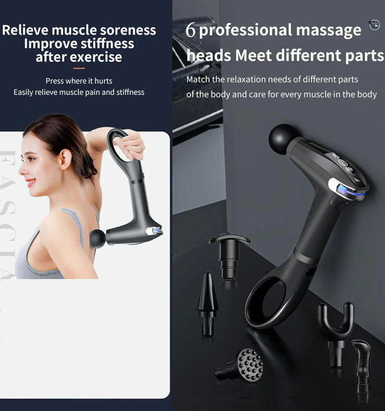 ماساژور تفنگی بلو آیدیا FASCIAL GUN PRO BLD326