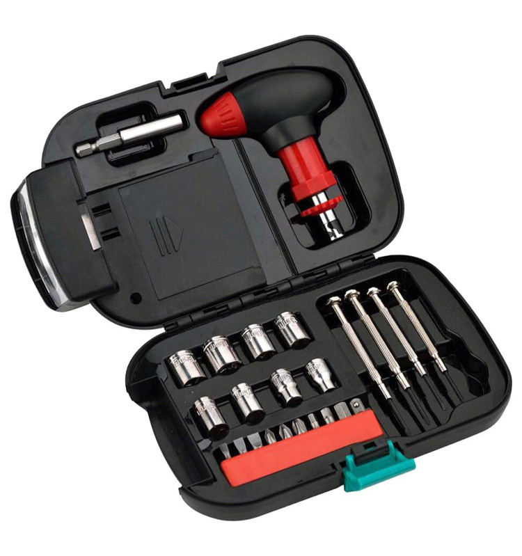 جعبه ابزار چراغ قوه دار BS TOOLS