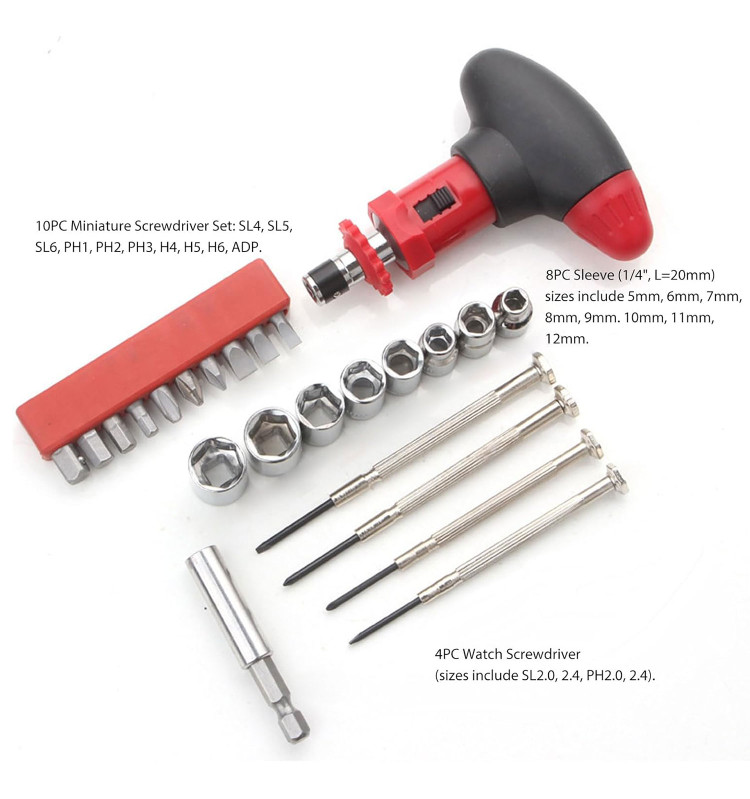جعبه ابزار چراغ قوه دار BS TOOLS