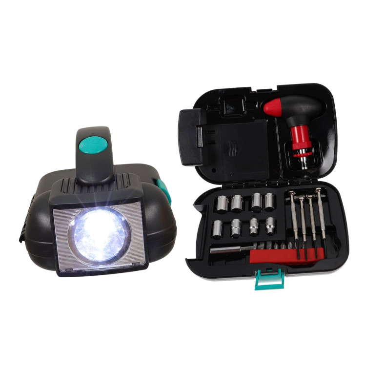 جعبه ابزار چراغ قوه دار BS TOOLS