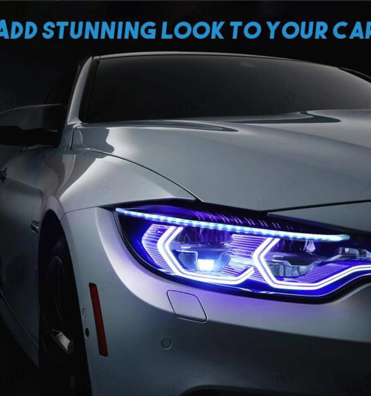 دی لایت فلکسیبل زیر کاپوت خودرو Car LED hood Lights