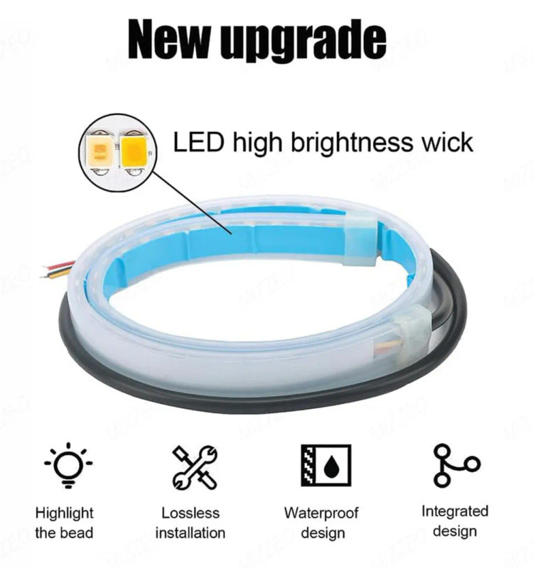 دی لایت فلکسیبل زیر کاپوت خودرو Car LED hood Lights