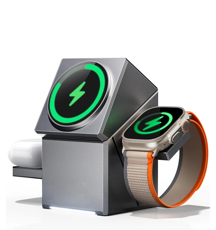 شارژ وایرلس گرین لاین 3 در 1 Green Lion Power Trio Green Lio