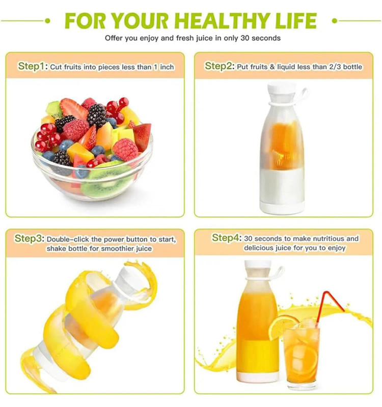 شیکر شیائومی مدل Fresh Juice ظرفیت 500 میل