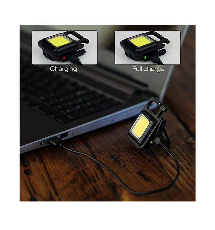 چراغ قوه شارژی چندکاره سی او بی مدل Magnetic Light