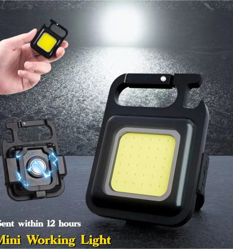 چراغ قوه شارژی چندکاره سی او بی مدل Magnetic Light