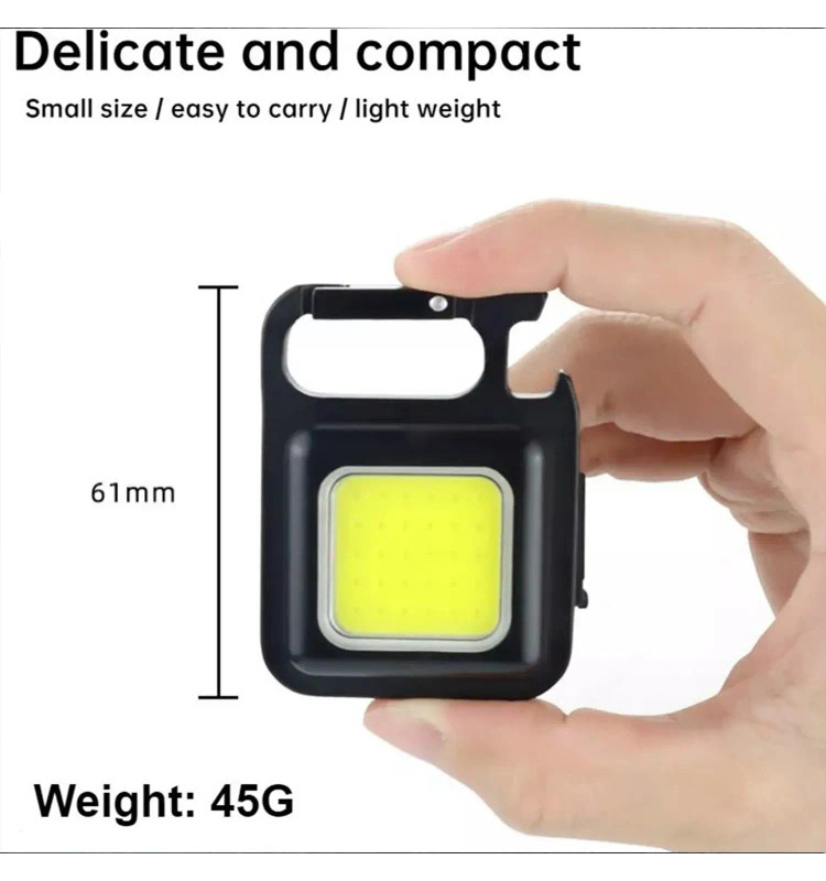 چراغ قوه شارژی چندکاره سی او بی مدل Magnetic Light
