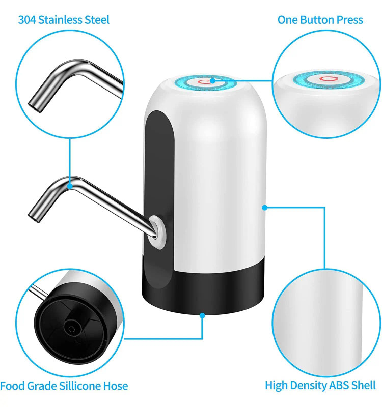 پمپ اتوماتیک گالن آب شارژی