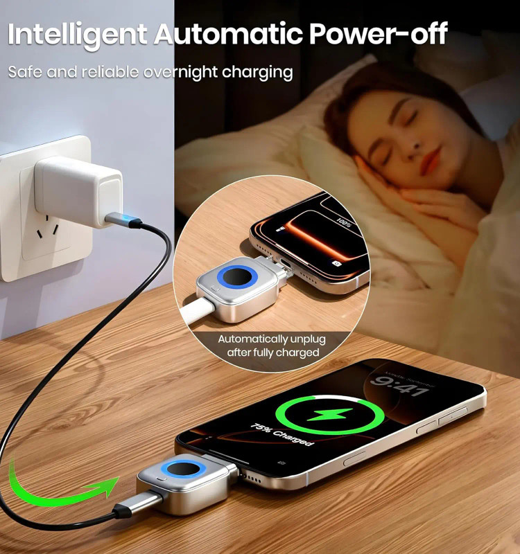 مبدل قطع خودکار شارژ Type-C
